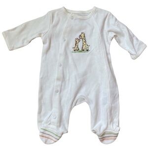 NWT Little Me Newborn Footie Giraffe - NB